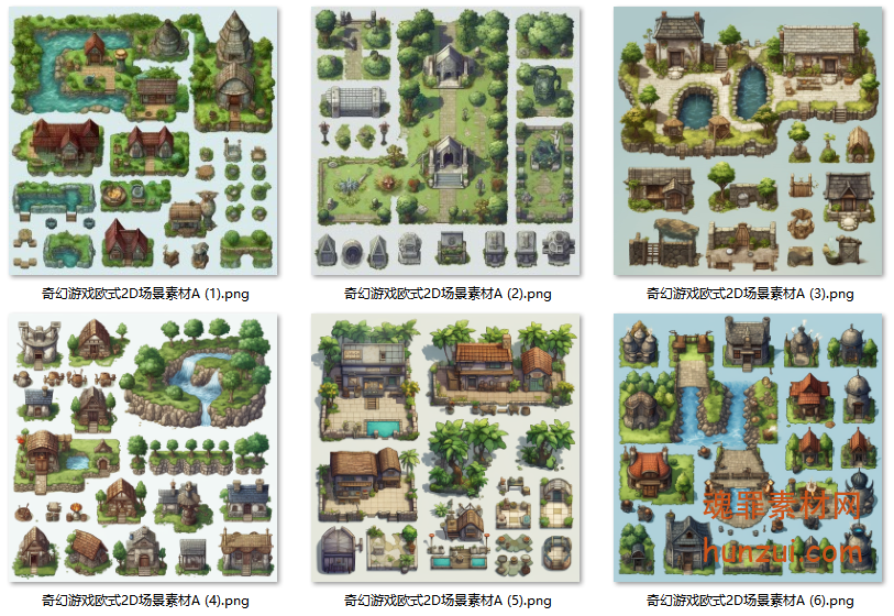 奇幻游戏欧式2D场景素材.png